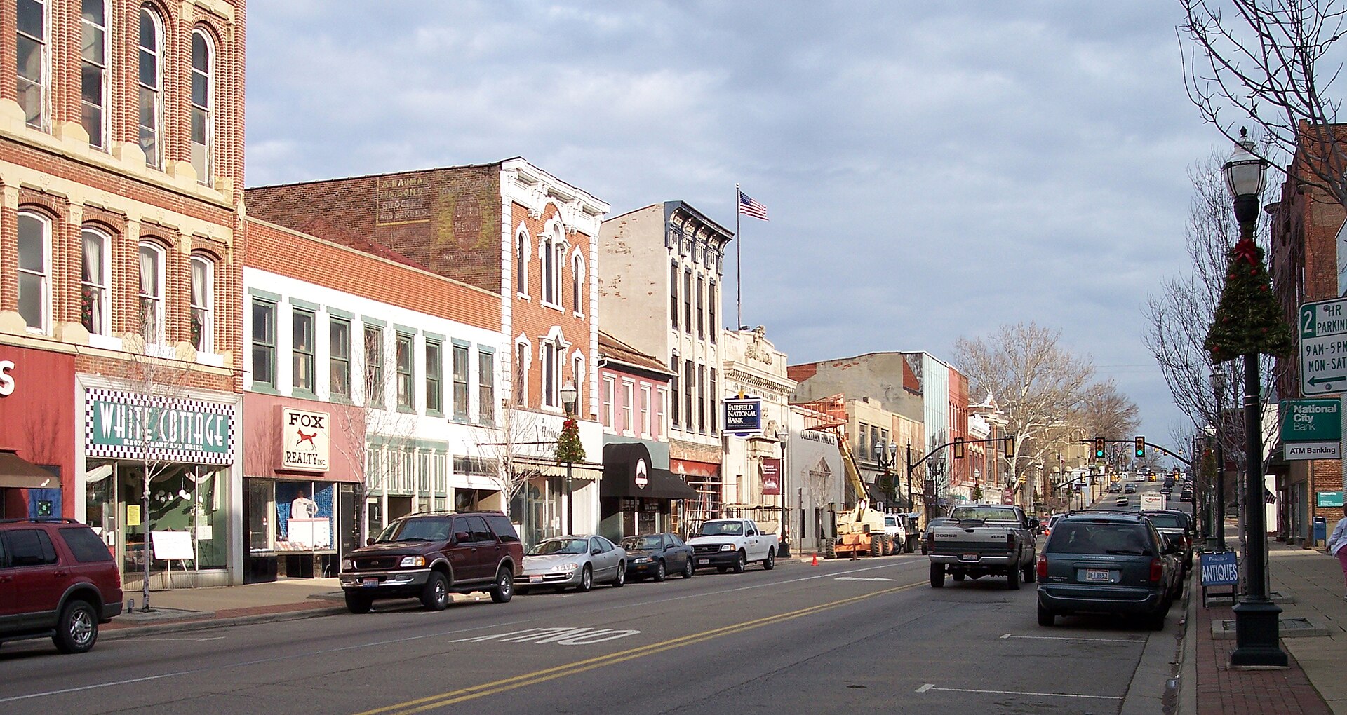 East Main Street in downtown Lancaster, OH