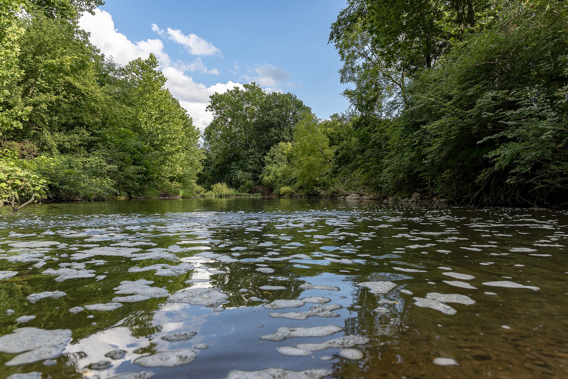 Blacklick Creek at Blacklick Woods Metro Park near Reynoldsburg, OH